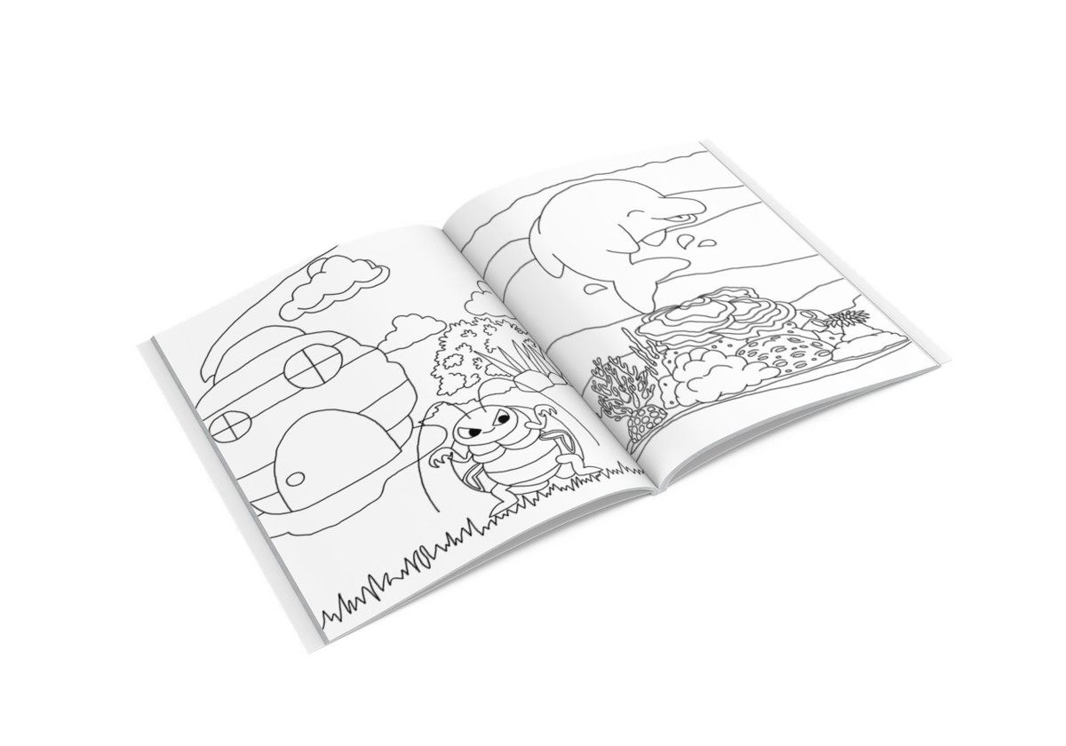 Baby Animals Coloring Book for Kids
#coloringforkids
#coloringbook 
Available at amazon.com/dp/B0BRJKZ2YS