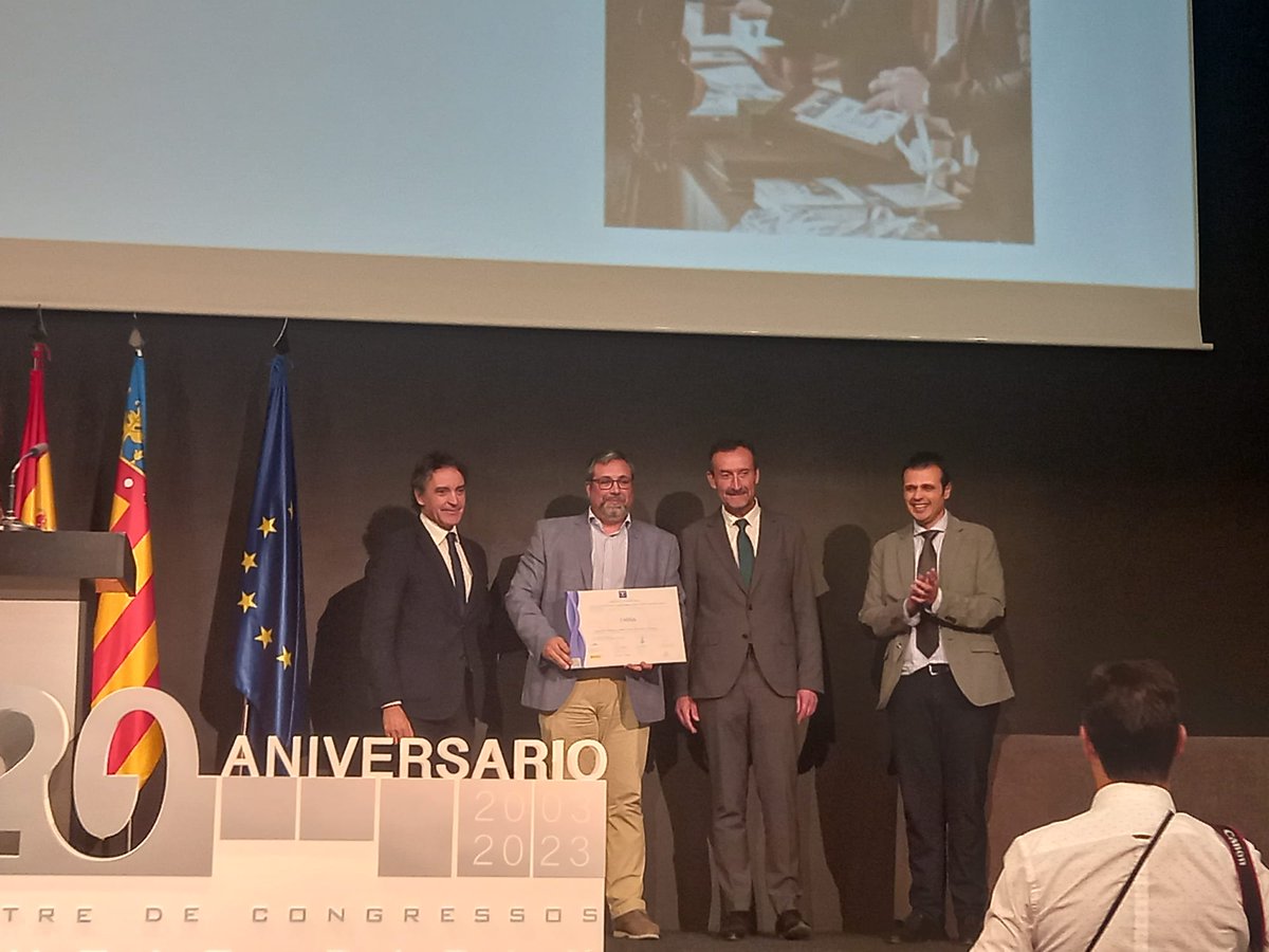 tarsa's tweet photo. Ayer recogimos la renovación del #SICTED 2023 (Sistema Integral de Calidad Turística en Destinos) promovido por la Secretaría de Estado de Turismo con el apoyo de la @fempcomunica. TARSA fue la primera OPC de la Comunidad Valenciana que logró este reconocimiento. https://t.co/OaIwmmrGzA