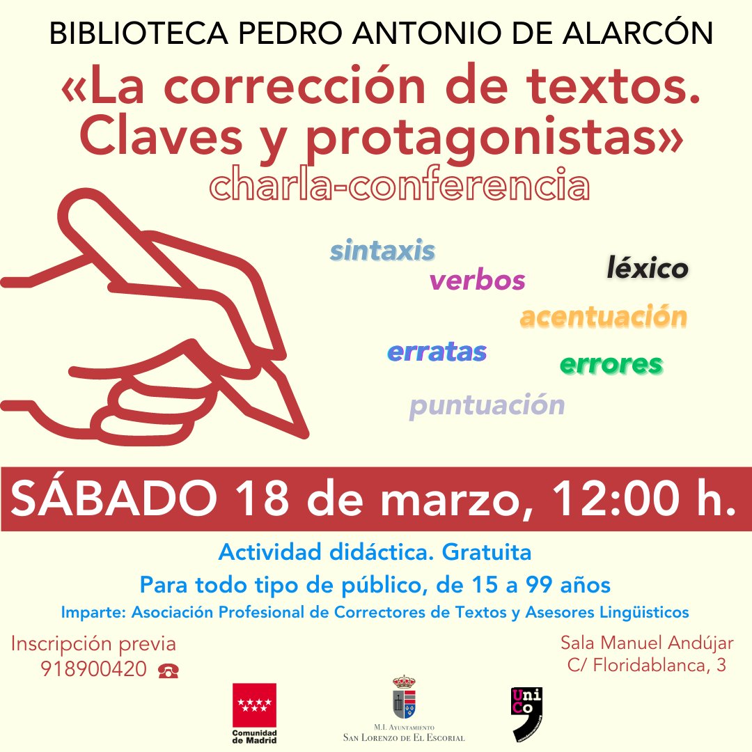 BiblioSanLo's tweet photo. Este sábado saca al escritor que llevas dentro y veníos a nuestra charla, seguro que te lo agradece. 😇 https://t.co/YQLK7kq342