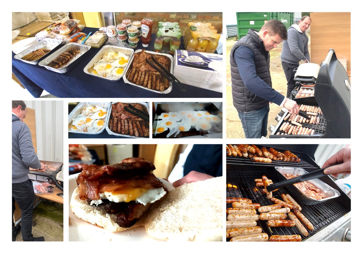The Welltex team enjoyed a team breakfast this week, featuring expertly grilled sausage and bacon baps, and other tasty treats. The best ideas are made after a good breakfast 😋