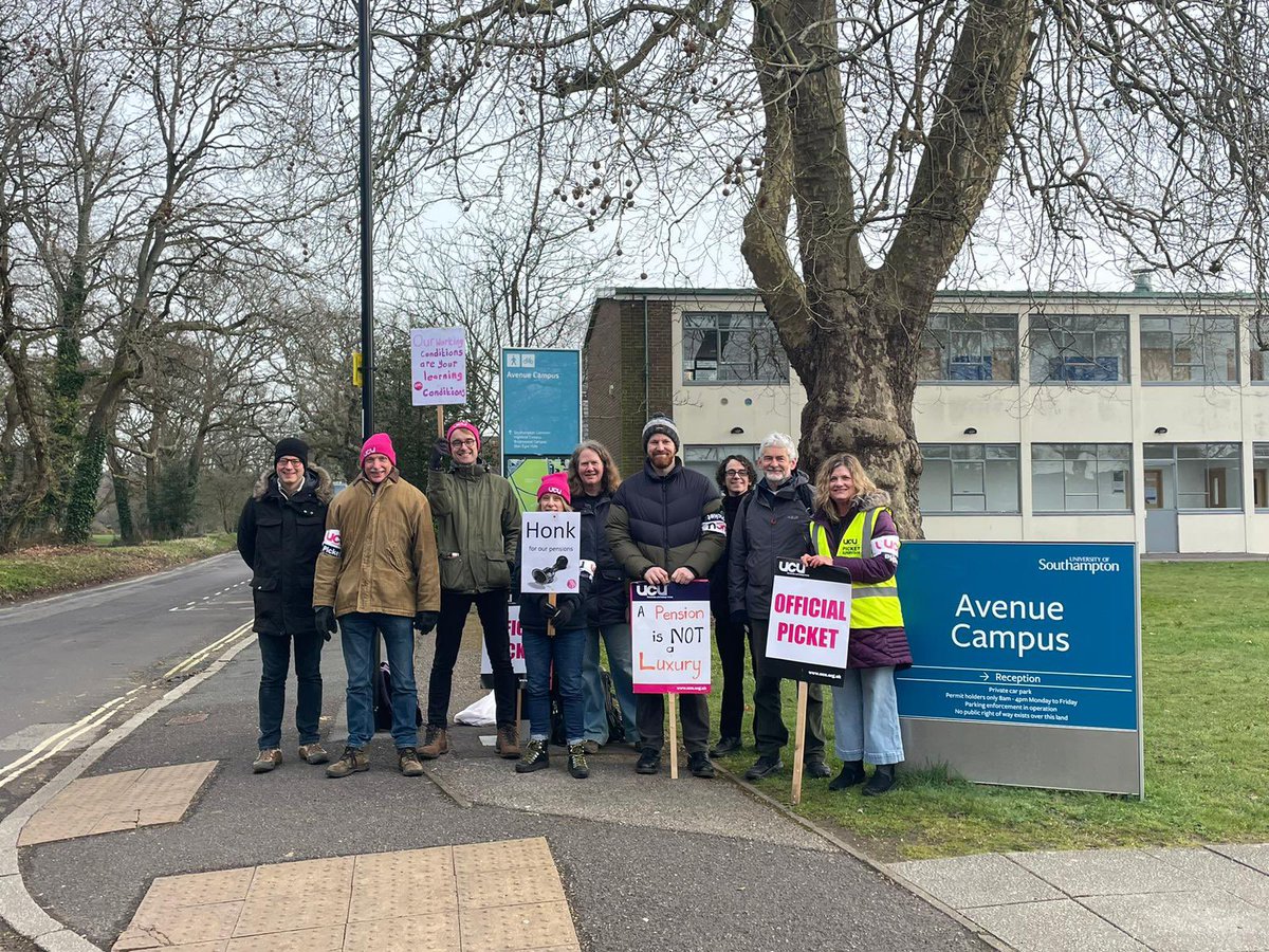 Southampton UCU tweet media