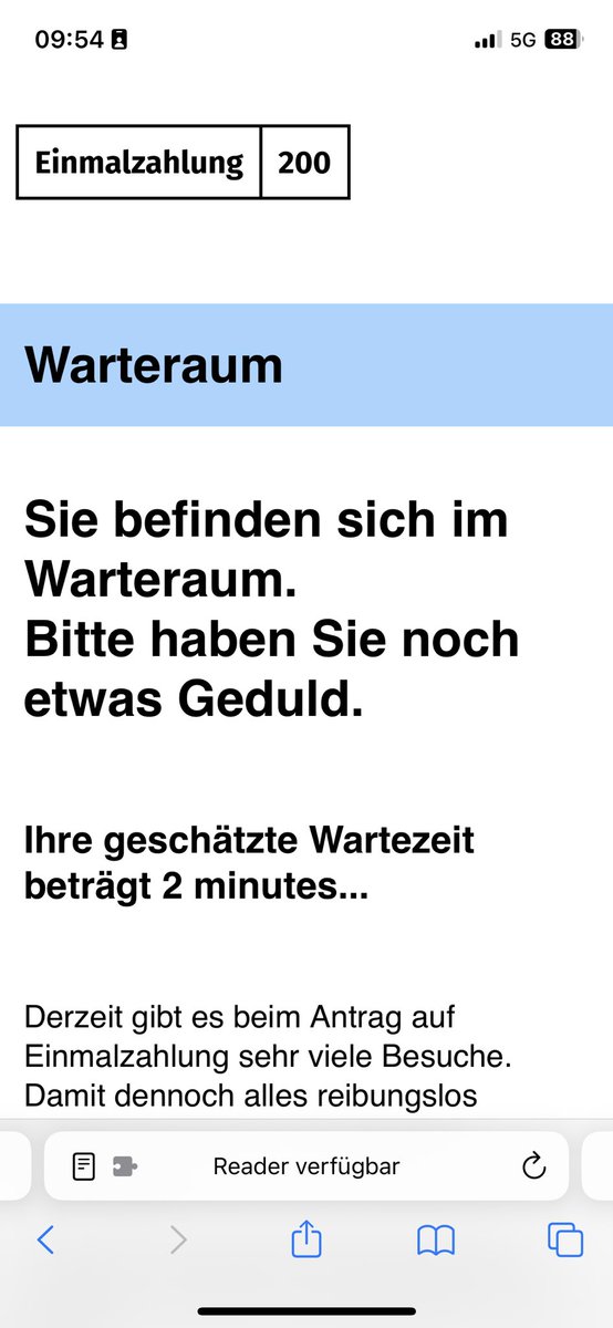 timia2109's tweet photo. Wie von Behörden gewohnt vollste Kompetenz und überhaupt nicht zeitaufwendig für Bürger #Einmalzahlung200 https://t.co/VfLuqp1ciD