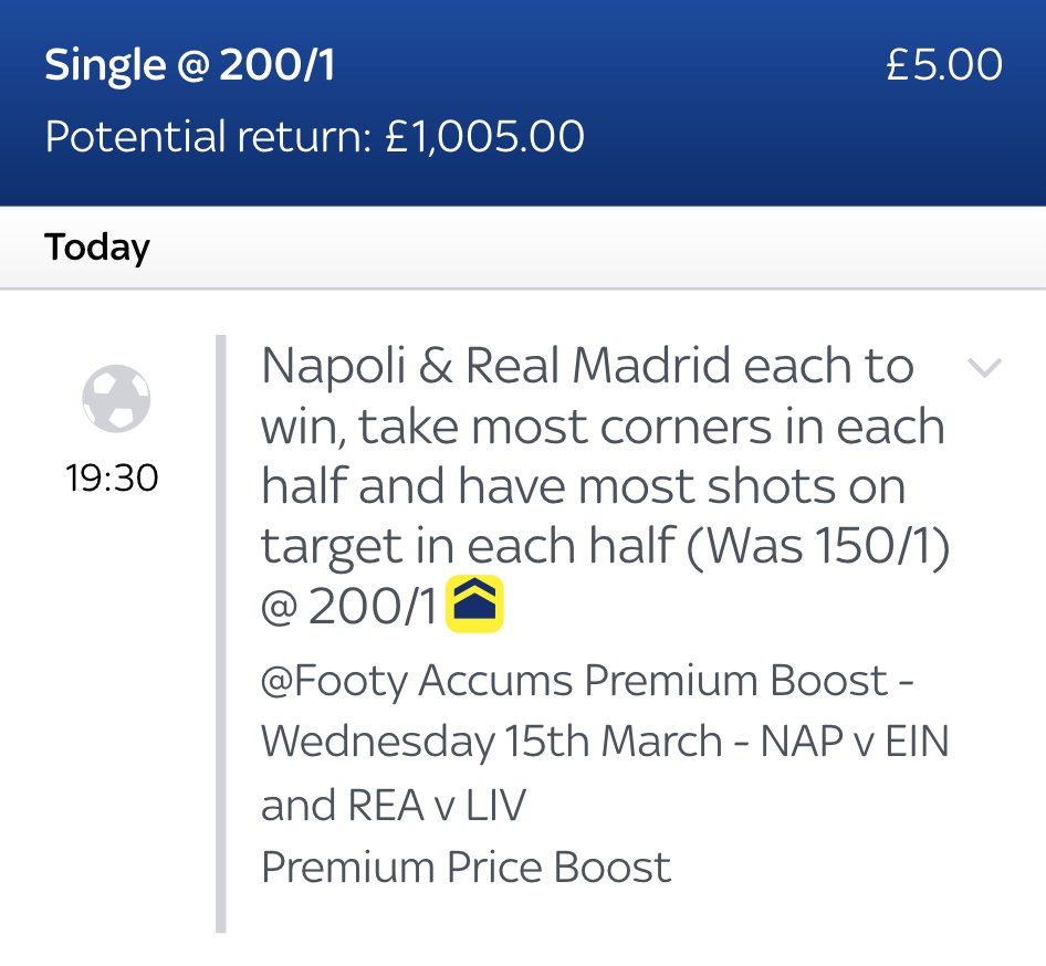 Footy Accumulators tweet media