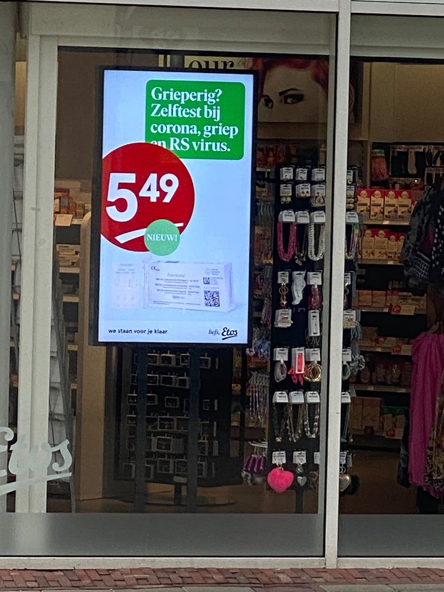 Fluorecare combo test now also available at the <a href="/Etos/">Etos</a>. Lowest price via <a href="/Measie_/">Measie</a> : bol.com/nl/nl/p/fluore…