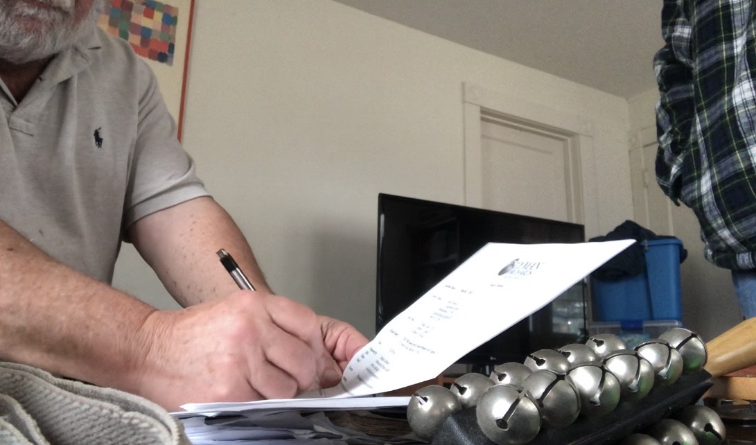 ThankyouMrA's tweet image. #5amwritersclub Good morning. Here we are signing our first contract as a musical-comedy team. My #comedywriting pays off.