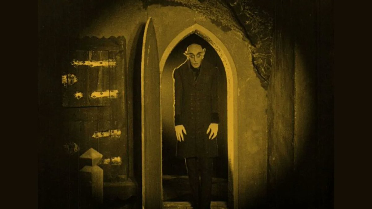 Heute: "Nosferatu" #Stummfilm #Konzert mit M-Cine. Mehr Infos &amp; Tickets ➡️ buff.ly/42eqiCO