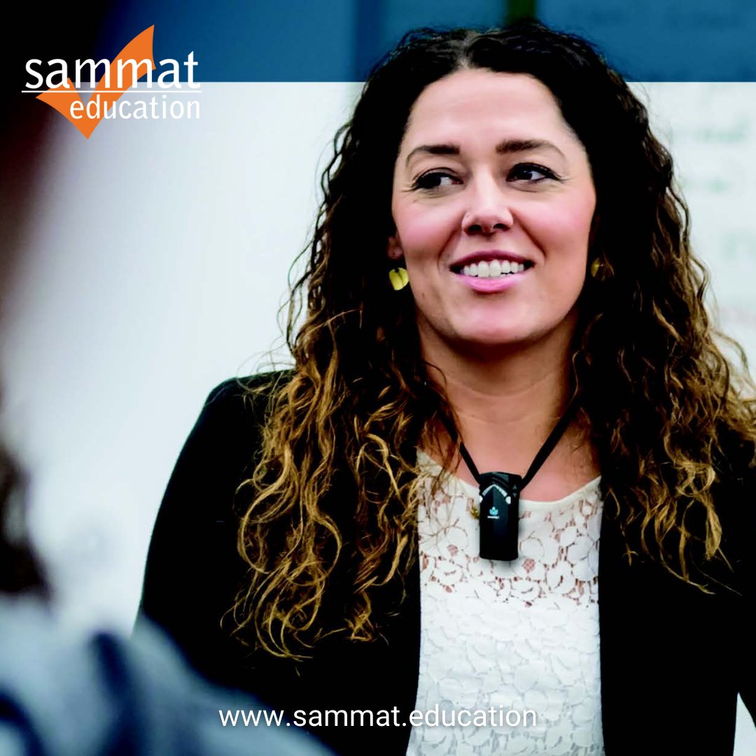 sammateducation's tweet image. A teacher’s voice level drops by 75% for a child 3.5+m from the teacher’s position in the room. Students farthest from the teacher only receive about 1/2 the audio strength. We can help! #listening #learning #instructionalaudio #classroomaudio...