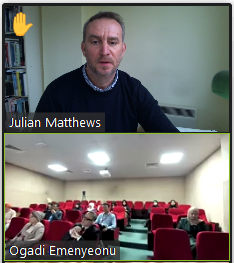 julianmatthews1's tweet photo. Delivered a keynote speech for the African Environmental Communication conference, University of Sharjah, this morning (online and early 5am) and am now enjoying engaging with others’ work. #envirocomm https://t.co/aGM9vIv7n0
