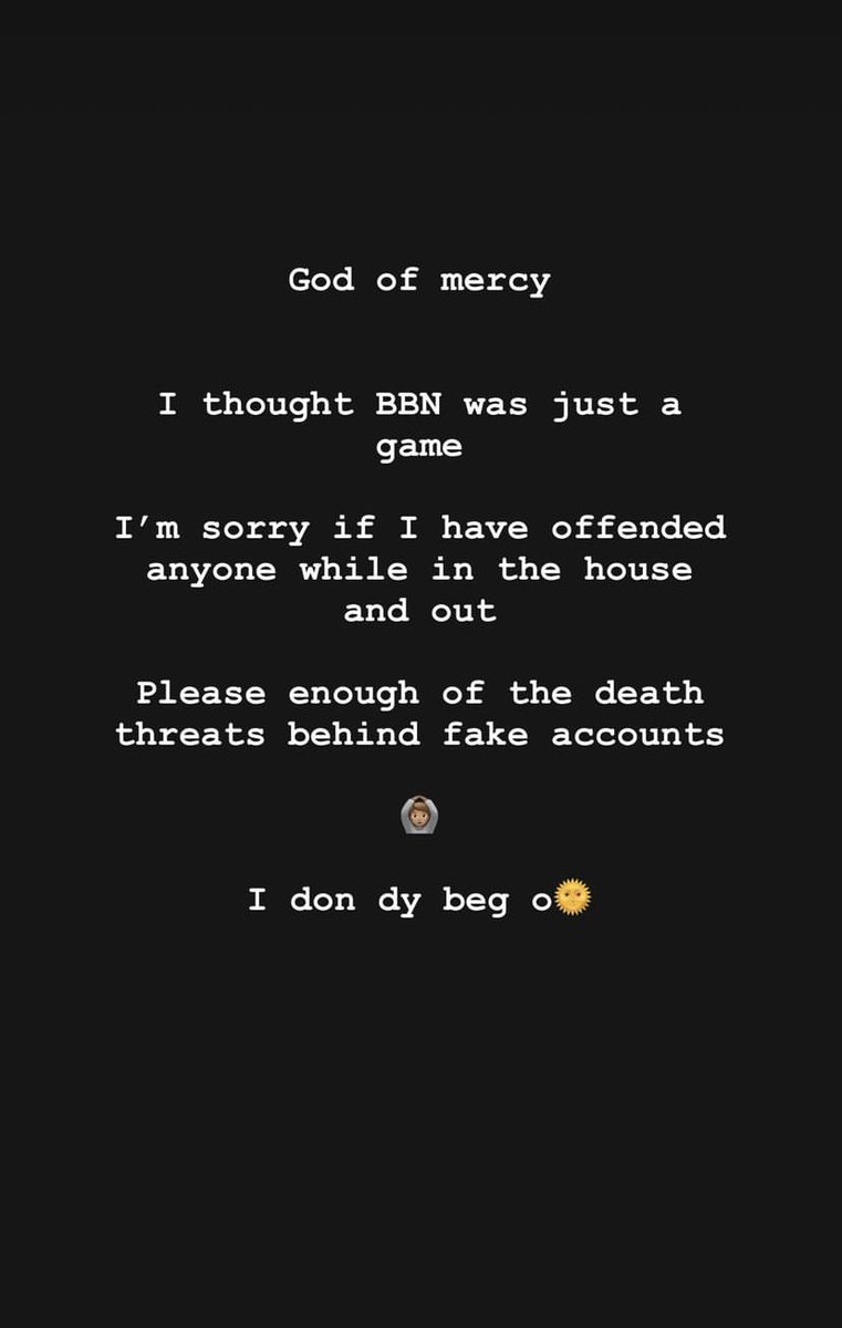 JamesIsraelAyo1's tweet photo. "At this point I want my old life back" - Bbnaija S7 winner, Phyna says after getting death threats https://t.co/dRzduKjetD