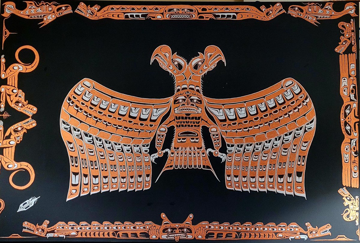 #Heiltsuk Double Headed Eagle #native Original by <a href="/firstpeoples66/">Fred Anderson</a> available now 
heiltsuk artist #Fred Anderson #Jr
<a href="/firstpeoples66/">Fred Anderson</a>