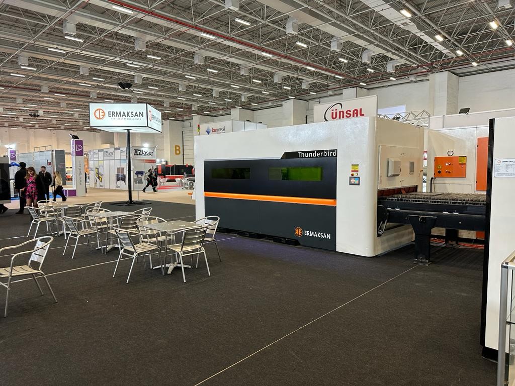 ERMAKSANMACHINE's tweet image. Sizleri yenilikçi teknolojilerimizi deneyimlemek için 15-18 Mart tarihleri arasında İzmir IMATECH – Endüstriyel Üretim Teknolojileri Fuarı'na bekliyoruz. B Holü, A110 nolu stant

#imatech #imatechizmir #fiberlazer #fiber #lazer #laser #sacmetal #makina l  @imatechizmir