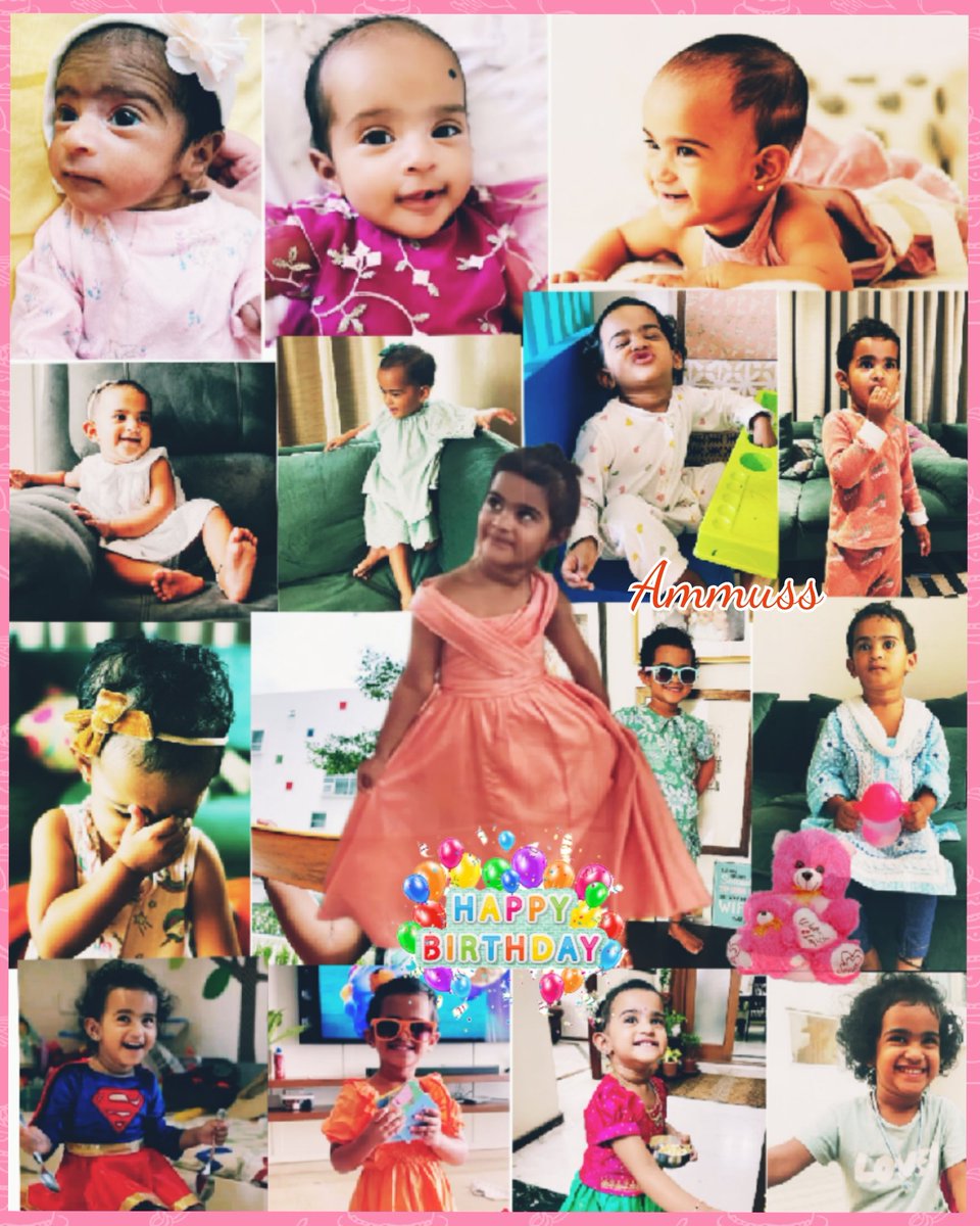 AmmussR's tweet photo. "Happy Birthday to our sweet little princess ! May your birthday be wonderful and full of surprises ..." #Happybirthdayradhya baby🥳🎂 #Radhya✨️ #PRINCESS 👑 have a nice day🥳
@realradikaa maa, @rayane_mithun sis🥰 @imAmithun_264 , @realsarathkumar ✨️ https://t.co/MliZSf6bxx
