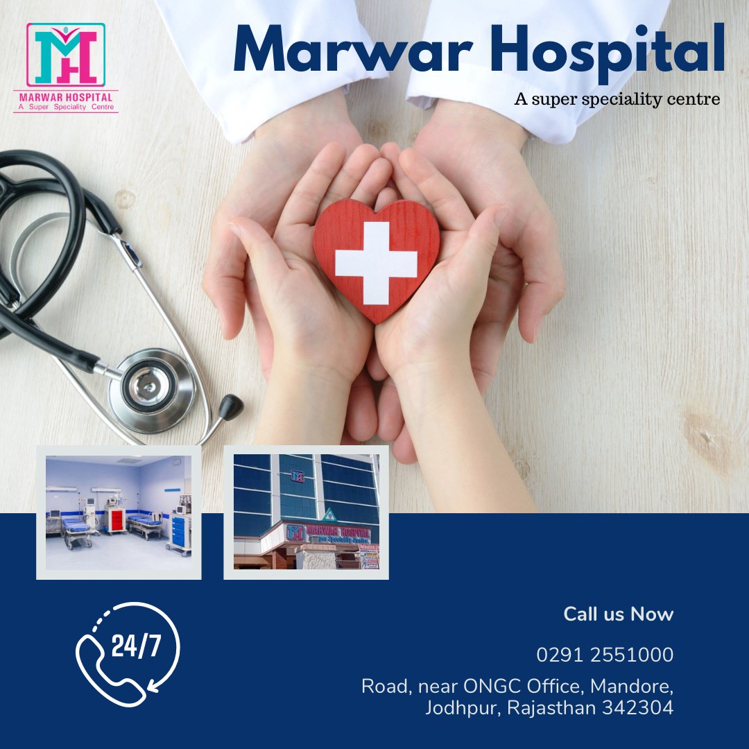 MarwarHospital's tweet photo. Marwar Hospital A super speciality centre ...

Call us to consult now 0291 2551000 

#marwarhospital #marwarhospitaljodhpur #besthopital #hospitalinjodhpur #hospitalinmandore #bestneurologist #bestneurologistinjodhpur #neurologist https://t.co/qRZVlkao5B