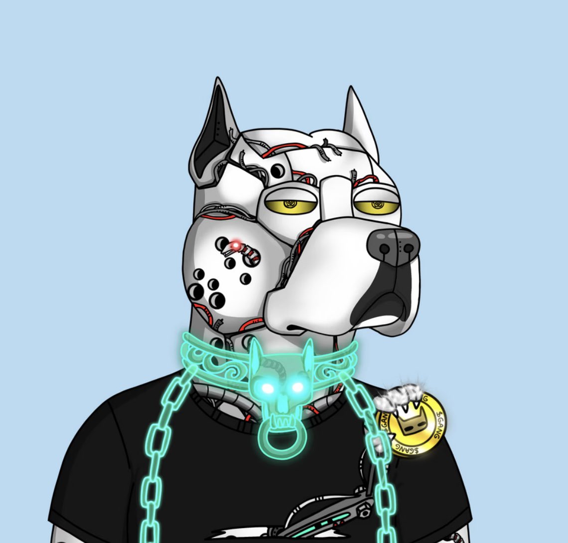 Redleader604's tweet photo. Trilogy 2 is a #hodl pupper @GutterCatGang now I’m #hodlgang like a bitch 🤷🏼♀️😂 #TrilogyTuesday https://t.co/5jKkbLtugw
