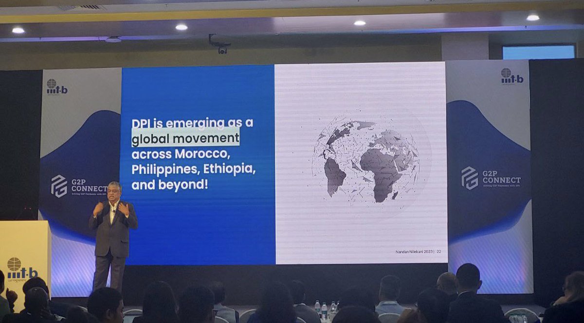 'Digital Public Infrastructure as a global movement across Morocco, Phillipines, Ethiopia and beyond!' @NandanNilekani 
We at @IDethiopia are happy to place Ethiopia on the #DigitalPublicGoods map