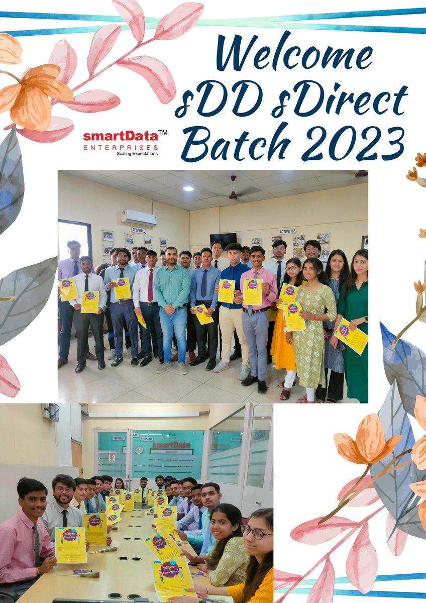 sdeievent's tweet photo. Let's give a warm #welcome to the new #sDirect batch at our Dehradun office! Your energy and enthusiasm is infectious, and we can't wait to see you grow into our future leaders. #RightTalent https://t.co/Z5MniZBsVx