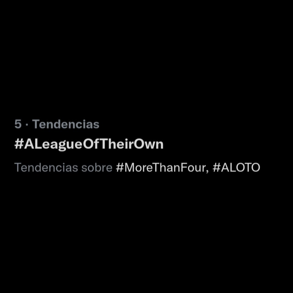 day 214 

Today is not a meme, today is a sample of how much we fight and we will continue fighting for this show!

#ALeagueOfTheirOwn #MoreThanFour