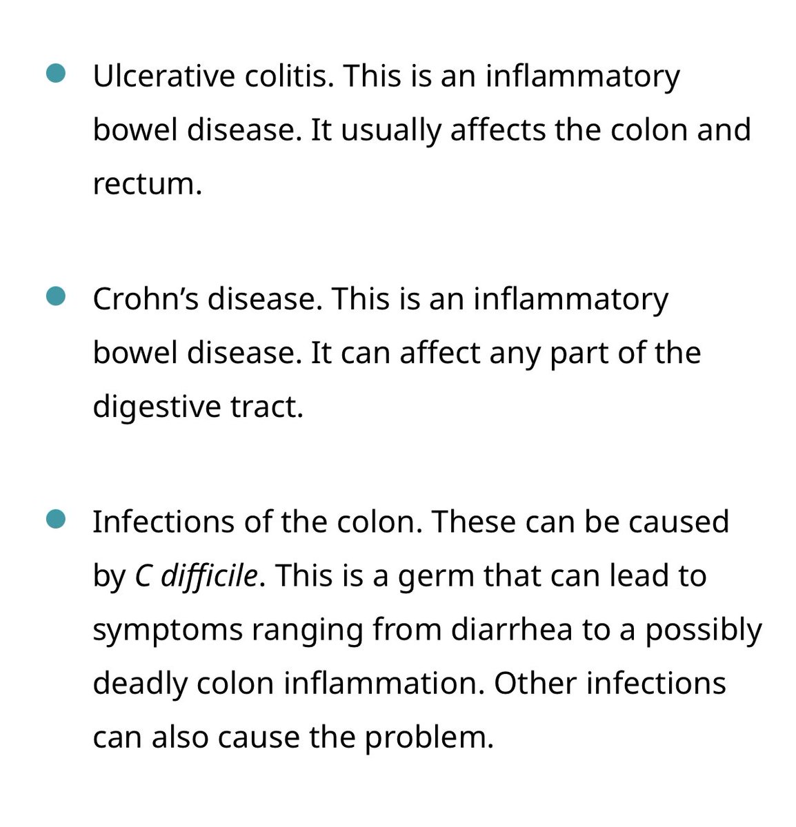 AymanAlatas's tweet photo. Namanya Toxic Megacolon kasus ini bisa terjadi karena komplikasi beberapa kondisi, salah satunya infeksi C. difficile yang salah satu penyebabnya penggunaan antibiotik yang ga bijak sehingga menganggu Microbiome pencernaan (Disbiosis) dan menjadi opportunistic pathogen.

Tapi masih ada penyebab selain infeksi seperti Crohn's disease dan lainnya.