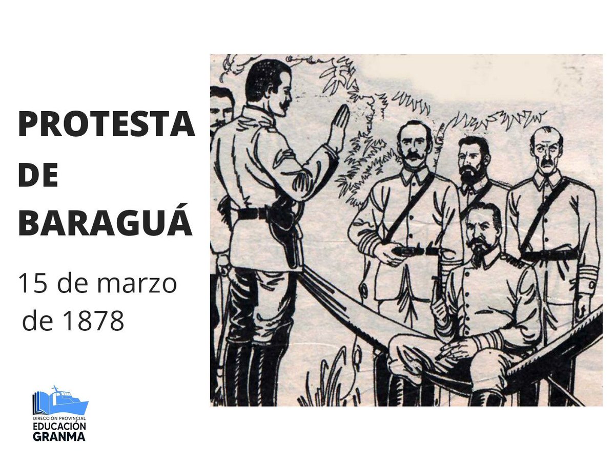 La Protesta de Baraguá fue un hecho político trascendental, en la que se demostró la intransigencia revolucionaria de los cubanos. #CubaViveEnSuHistoria #EducaciónGranma #CubaMined
#YoVotoXTodos #MejorEsPosible