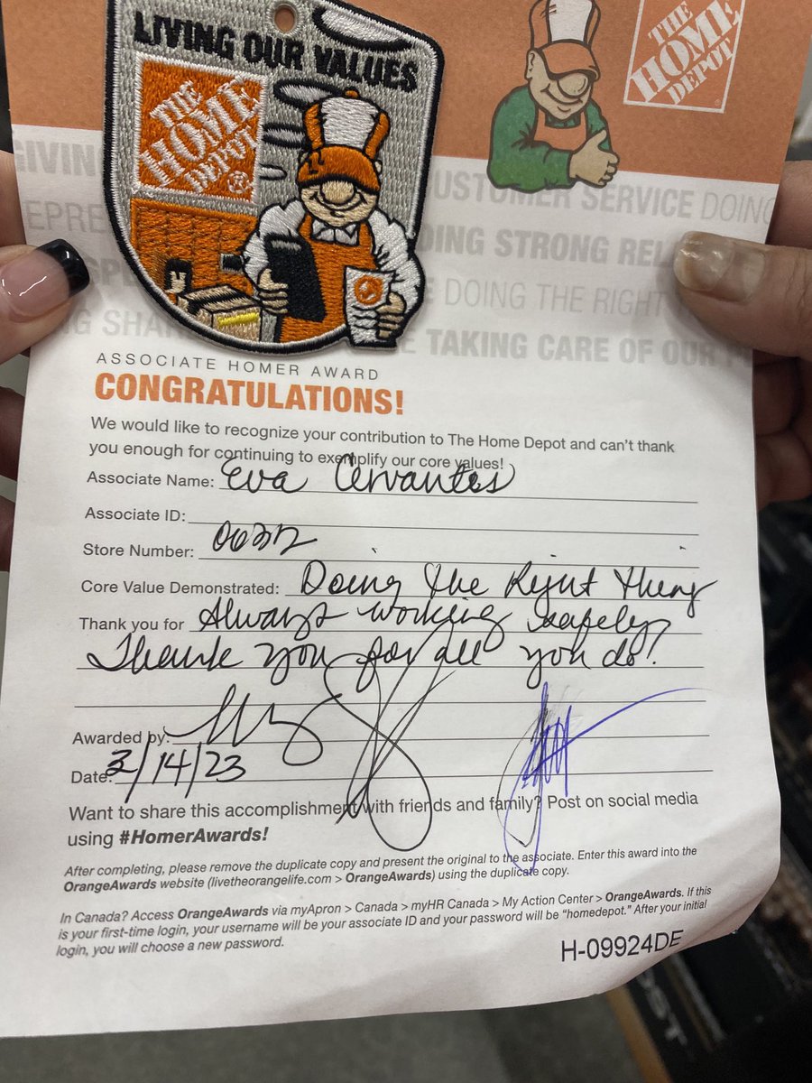 Thanks Eva for driving a safety culture! Appreciate you…