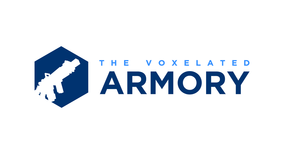 CinemaHanwil's tweet photo. The Voxelated Armory's new logo is revealed! https://t.co/5jgFLDvfbU