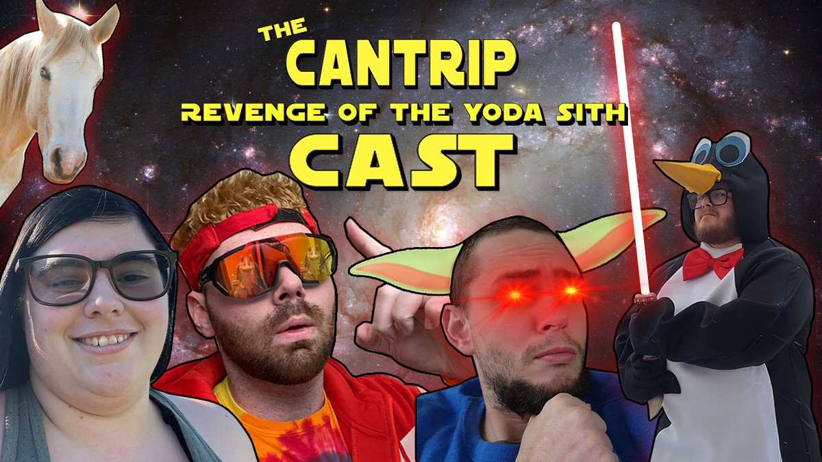 StakeTCC's tweet photo. I am the most experienced and knowing star wars aficionado in the world. Literally ask me any star wars question.  #StarWars #StarWarsCelebration @starwars 

Come check us out @TheCantripCast 

Featuring these side characters!
@Brandon_The_Dm 
@realdavidgrace 
@nert9544 https://t.co/OhGyJFR4Qo