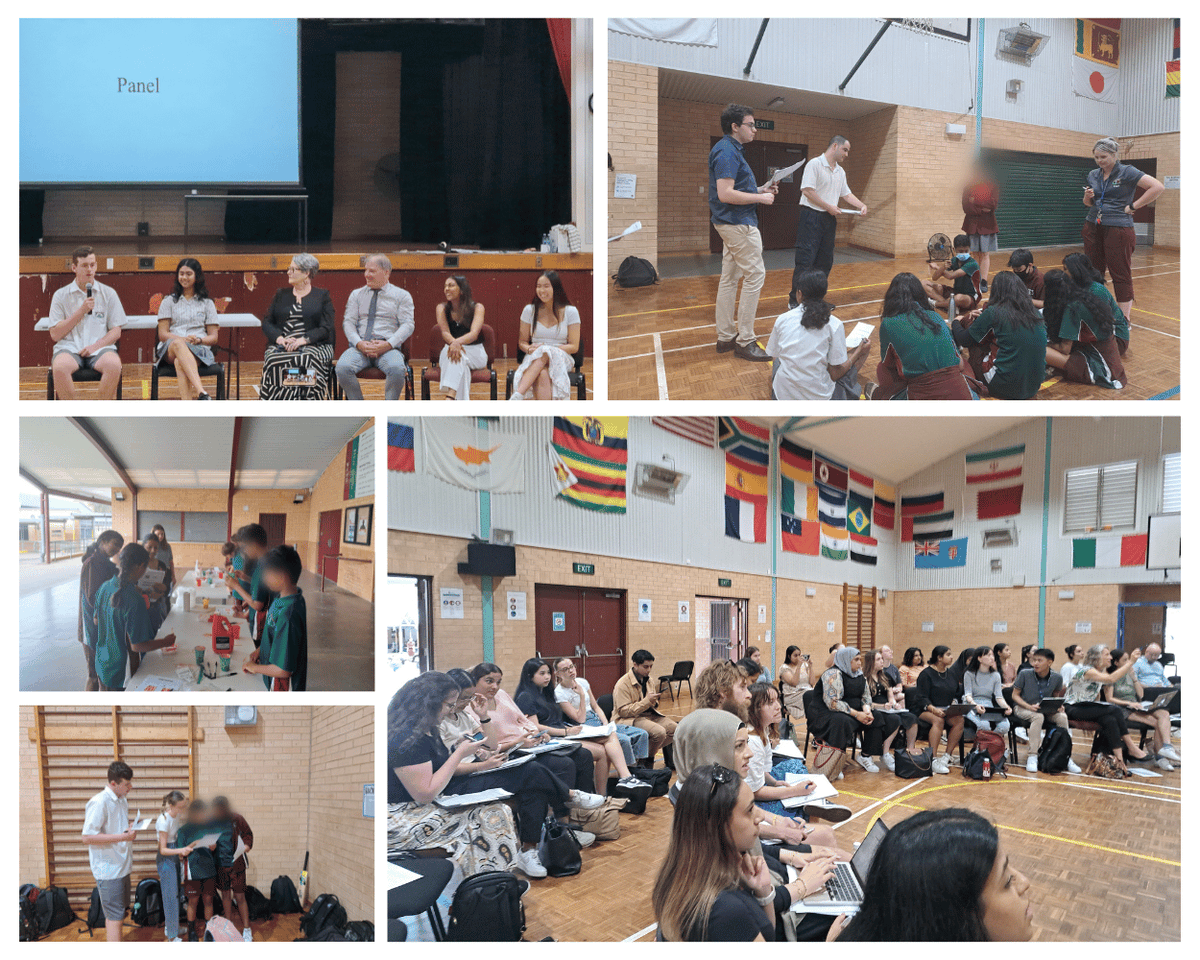 UTSFass's tweet photo. First year teacher education students are getting practical experience in a high school in their first semester, thanks to a partnership between UTS's Master of Teaching in Secondary Education program and Macquarie @fields_high #utsMTeach #MTeach
@schoolofintedn @UTSEngage https://t.co/xbTdbttVSs