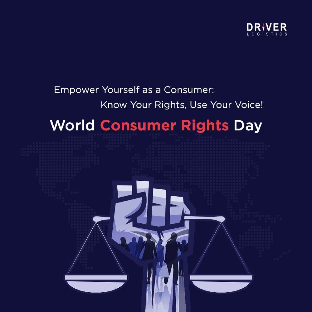 LogisticsDriver's tweet image. Happy World Consumer Rights Day!

Today, let&apos;s celebrate our power as consumers and take a moment to understand our rights. From fair pricing to safe products, we deserve the best. So, use your voice and demand what you deserve!

#consumerrights #empowerment #useyourvoice