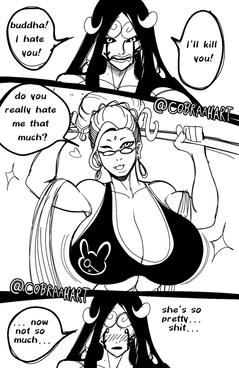 Cobraahart's tweet photo. buddha x zero? 😳

the power of buddha's breasts

#shuumatsunovalkyrie #終末のワルキューレ #RecordofRagnarok #RecordofRagnarok2 #คนชนเทพ #RoR https://t.co/hv20gKFOD2