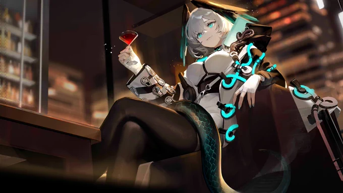 とても好みのキャラなので実装してほしいホルハイヤさん リーベリといわれていたがそのフィディアみたいな尻尾は何だ コカトリスはリーベリ側に入ります的な話なのか 