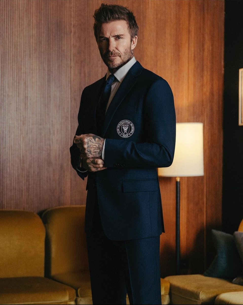 Even The Big Bros Can't resist the new vintage Suit lineup by Sportz Geek with special appearance of #DavidBeckham #FashionSpace #VintageSports