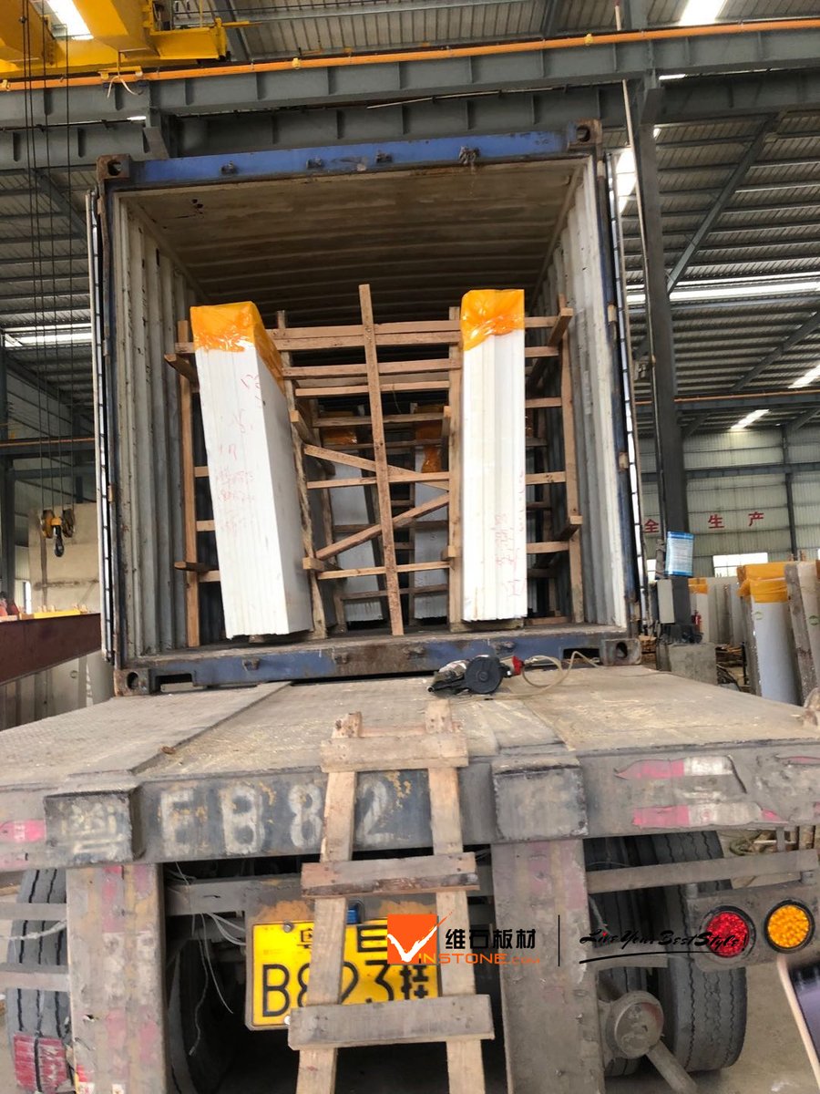 VINSTONE_Jenny's tweet image. 6 containers artificial marble finished loading, delivery to Poland 👏👏
whatsapp:+86-15827492779
#Artificialstone
#Artificialmarble
#conglomerate
#compactedmarble
#marble
#marmol