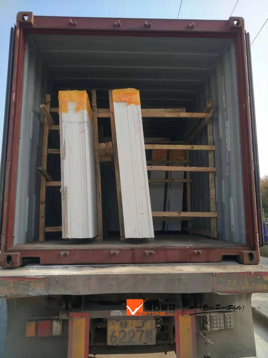 VINSTONE_Jenny's tweet image. 6 containers artificial marble finished loading, delivery to Poland 👏👏
whatsapp:+86-15827492779
#Artificialstone
#Artificialmarble
#conglomerate
#compactedmarble
#marble
#marmol