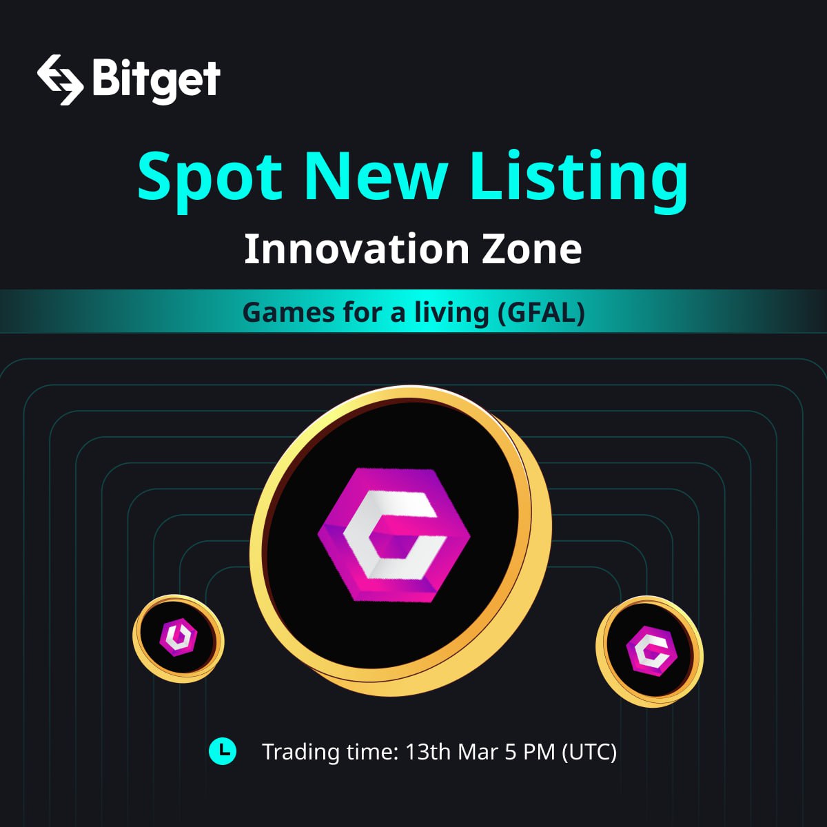 xcom47's tweet photo. #GFALxBitget @bitgetglobal Spot NEW Listing $GFAL ! Deposit and trade $GFAL at Bitget, share up to 100 $BGB in #airdrop - https://t.co/4bv6eLx0xO
@bitgetglobal https://t.co/SNgjBCobzu