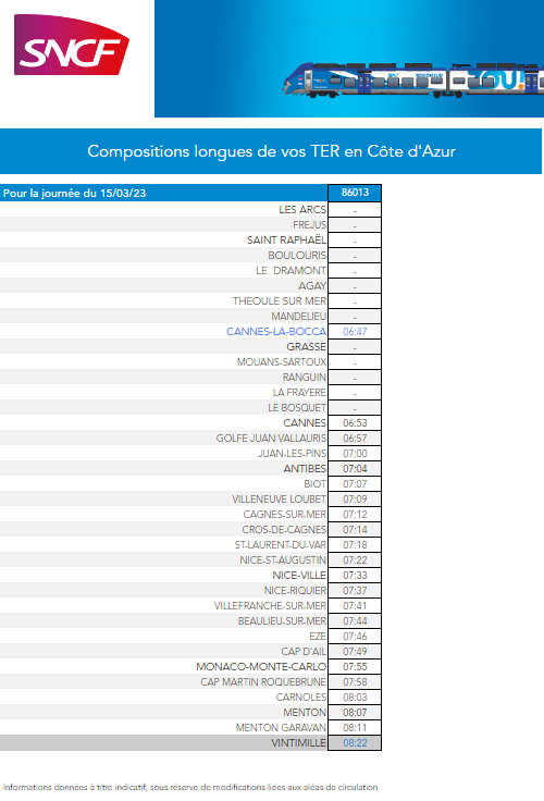 Transports_zou's tweet photo. [#CompoTER 🚉 ]

👉🏼 Voici vos #SNCFTERSUD en composition longue sur la #CotedAzur ce matin. https://t.co/yAJgCAwp5Q