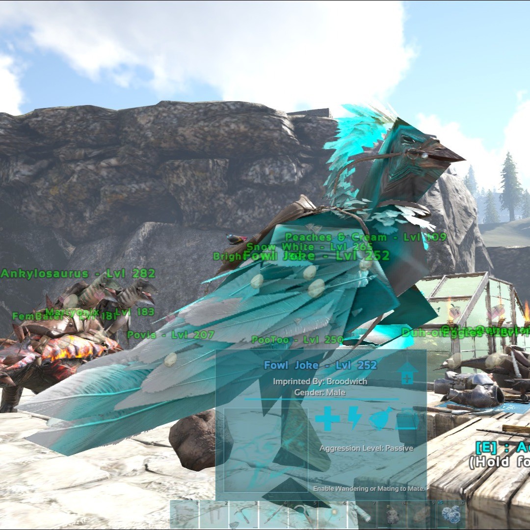 FlyingGorgor's tweet photo. I love catching the dinos as polygons.

Hanging out with jtpassenger at #bearlyacampfire

#studiowildcard #instinctgames #arksurvivalevolved #ark #dinosaurs #dinosaplenty #getusedtodying #arkfjordur #arkfjordurmap #fjordur #itscoldhere #argentavis #beastbird #jtpassenger #amidro https://t.co/5Z4d8QmH9t