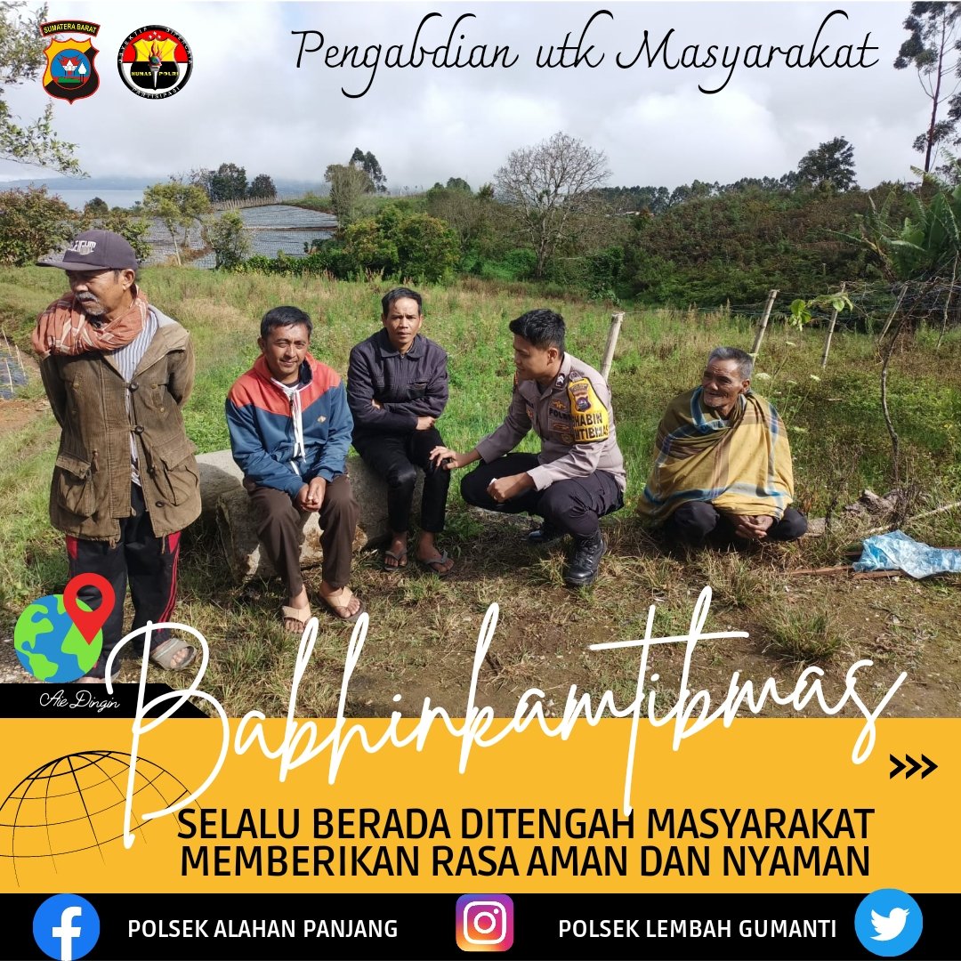 elison_edy's tweet photo. #HumasPoldaSumbar
#HumasPolresSolok
#PolsekLembahGumanti
#PolriPresisi https://t.co/NfYz0kUw97