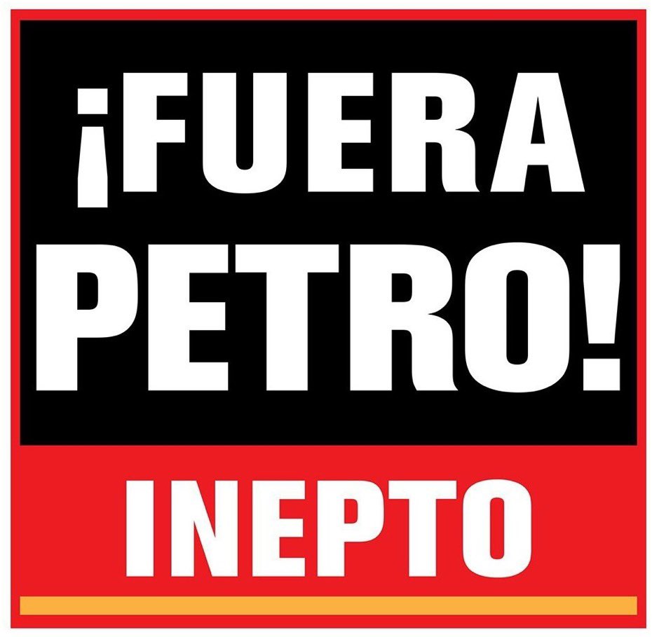 Creíamos que habíamos tenido malos gobiernos, hasta que llegó <a href="/petrogustavo/">Gustavo Petro</a> con su desgobierno a demostramos que todo pude estar peor.Un gobierno que solo quiere beneficiar a la delincuencia,la guerrilla y el narcotráfico.Un gobierno que muestra su desprecio por la fuerza publica