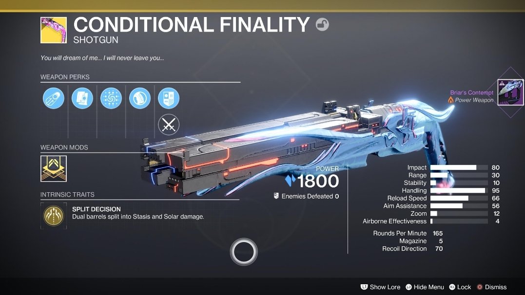 VampyreDrakul's tweet photo. WOOOOOOT! Earned the #destiny2 Root Of Nightmares raid jacket AND got the exotic shotty! Can we get some #HypeInDaChat!?!? #RaidReady https://t.co/qKomVZRB1K