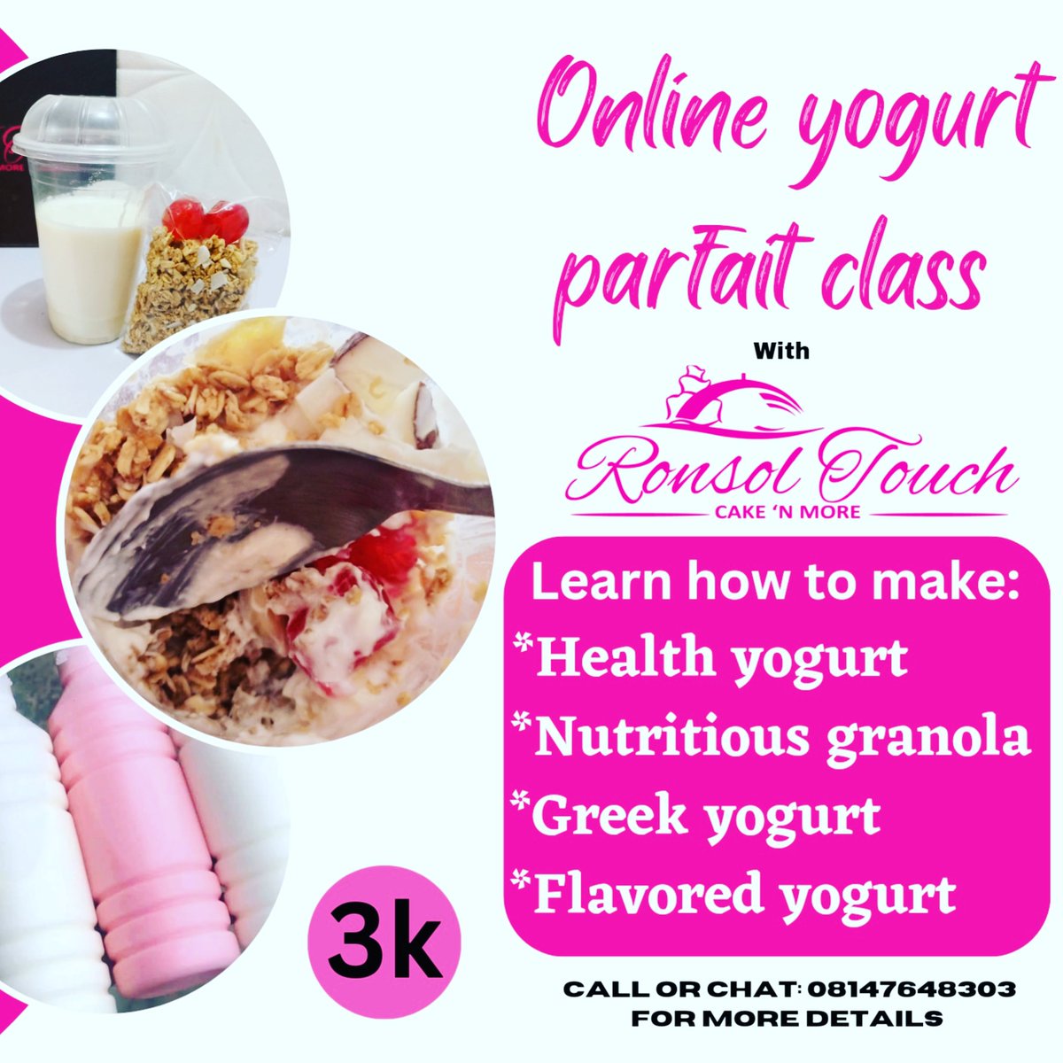 Ronsolcakes's tweet photo. @Jerryebune Are you interested in having extra income?
Did you know you can be making yogurt for your family at the comfort of your home
JOIN ME LET ME TAKE YOU ON THIS JOURNEY WITH MATERIALS YOU CAN SOURCE AT YOU FINGER TIP.
Click the link below if interested
 https://t.co/BeGNAfAZ2J https://t.co/QVfXfs7vmA