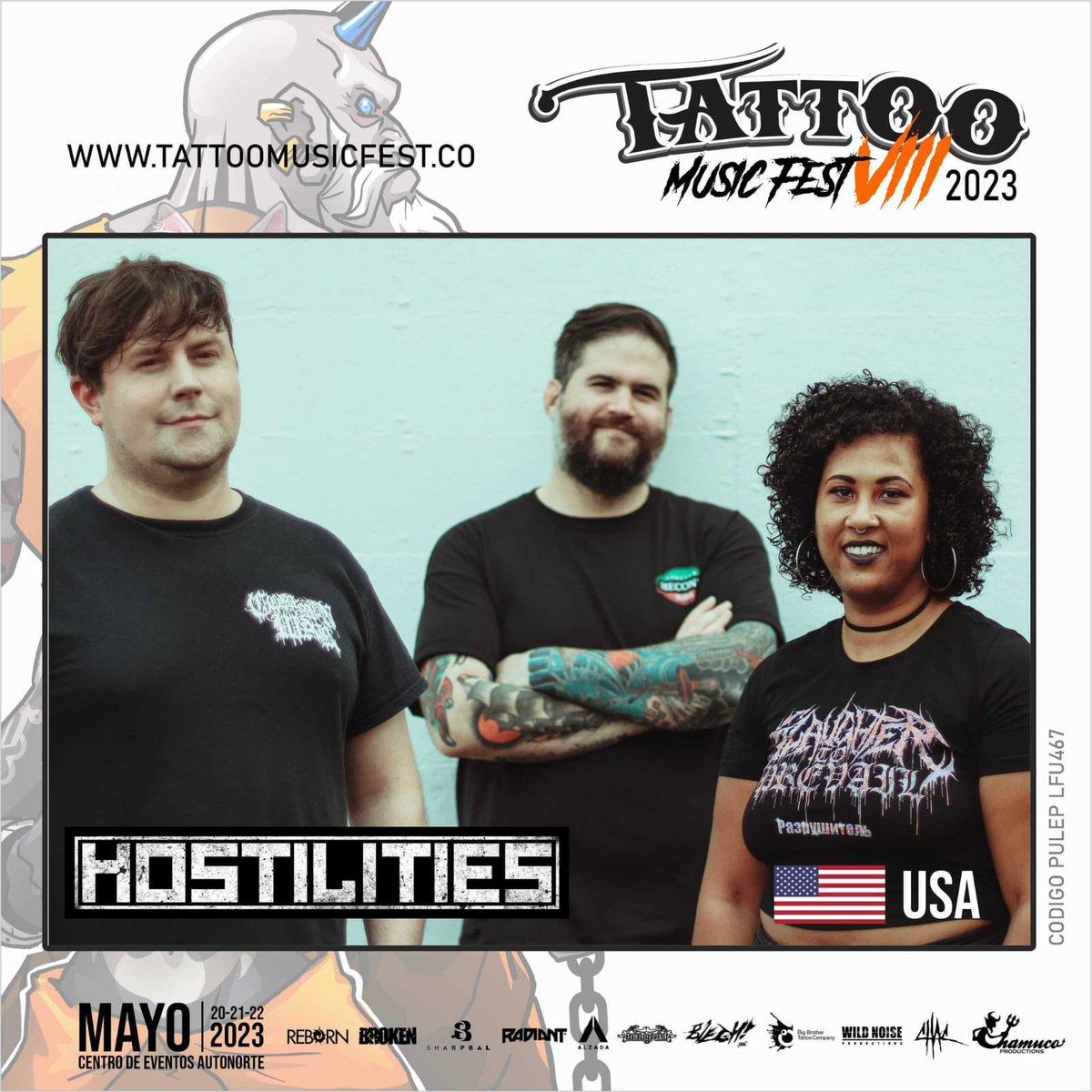 ¡Vamos Colombia! Stoked to get to Bogota in May!  More Latin America dates coming soon!