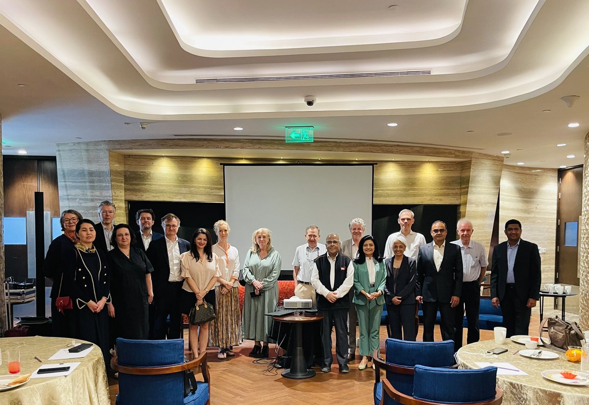 Inspiring conversation this Wednesday morning with industry friends for a #European &amp; #Asian business delegation who are tapping into #India's unique mix of #tech talent, #product prowess and #digital capabilities to expand their R&amp;D investments in India. Time for #India 🇮🇳🚀