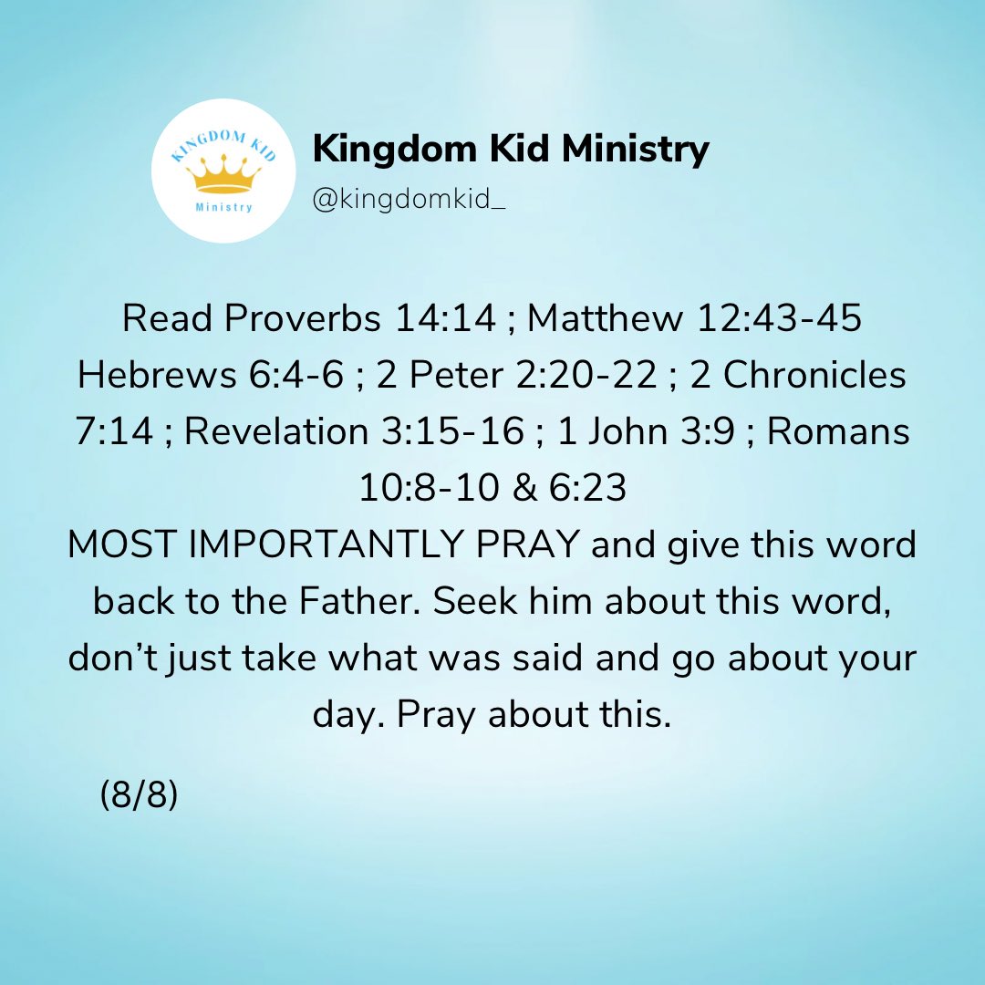 #kingdomkidministry #Godisspeaking #messagefromGod