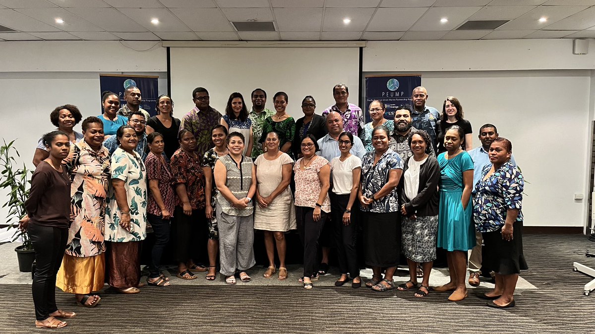 It’s wrap! Vinaka vakalevu @spc_cps @EUPasifika @PEUMP @smangubhai and organizing partners for today’s training & dialogue on “Advancing equity in small-scale fisheries management in the Pacific Island”. Kuddos to all speakers including @salakitolelei for sharing your research.