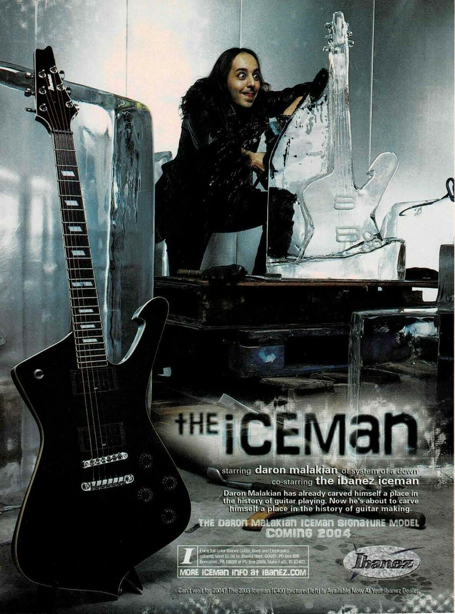 crazy ass moments in nu metal history on Twitter: "The Iceman, a ...