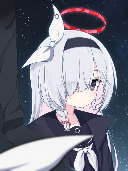 後輩かわいい。#ブルアカ 