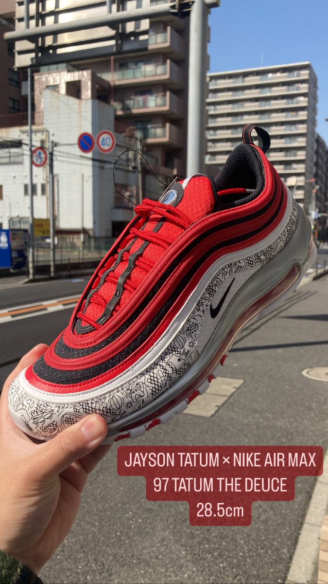 65kicks's tweet photo. ✅商品情報✅
JAYSON TATUM × NIKE AIR MAX 97 TATUM THE DEUCE🏀
🆙🆙🆙
#kicksclan
#戸田公園
#戸田公園駅
#nike
#airmax
#max97
#nikemax97
#nikeairmax97
#airmax97
#max
#nba
#jaysontatum
#collaboration
#new
#ナイキ
#エアマックス97
#エアマックス
#新作
#入荷 https://t.co/j0ydcIsgII