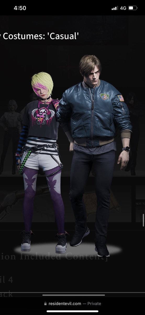 manfightdragon's tweet photo. The resident evil 4 remake bonus costumes for Ashley have been revealed https://t.co/oFjshFiOaj
