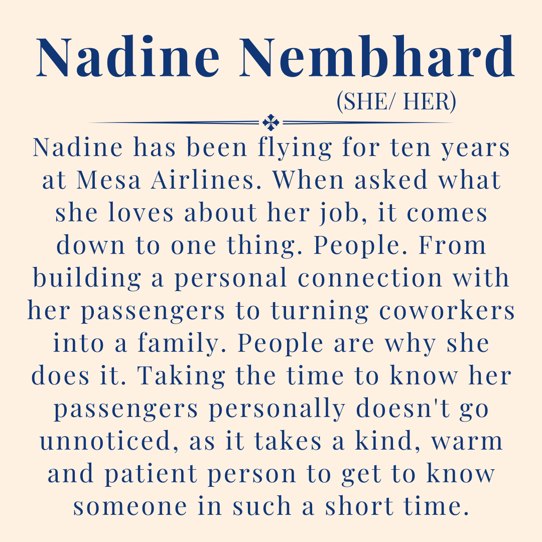 AFACWA_LEC88's tweet photo. This #WonderfulWomanWednesday we recognize Nadine! 

@afacwa 

.
.
.
#WomensHistoryMonth #flightattendant #womenshistory https://t.co/xlcToNQdZN