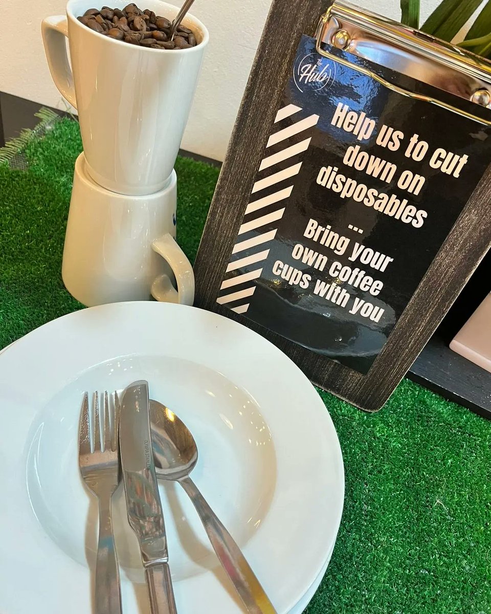 ImMedCafe's tweet photo. As part of our on-going strategy to be more sustainable across everything we do, we’re making some changes in the Hub Café in the coming weeks ♻️ Help us make those changes! @BaxterStorey @immediate_media https://t.co/WMCHrE1L6W
